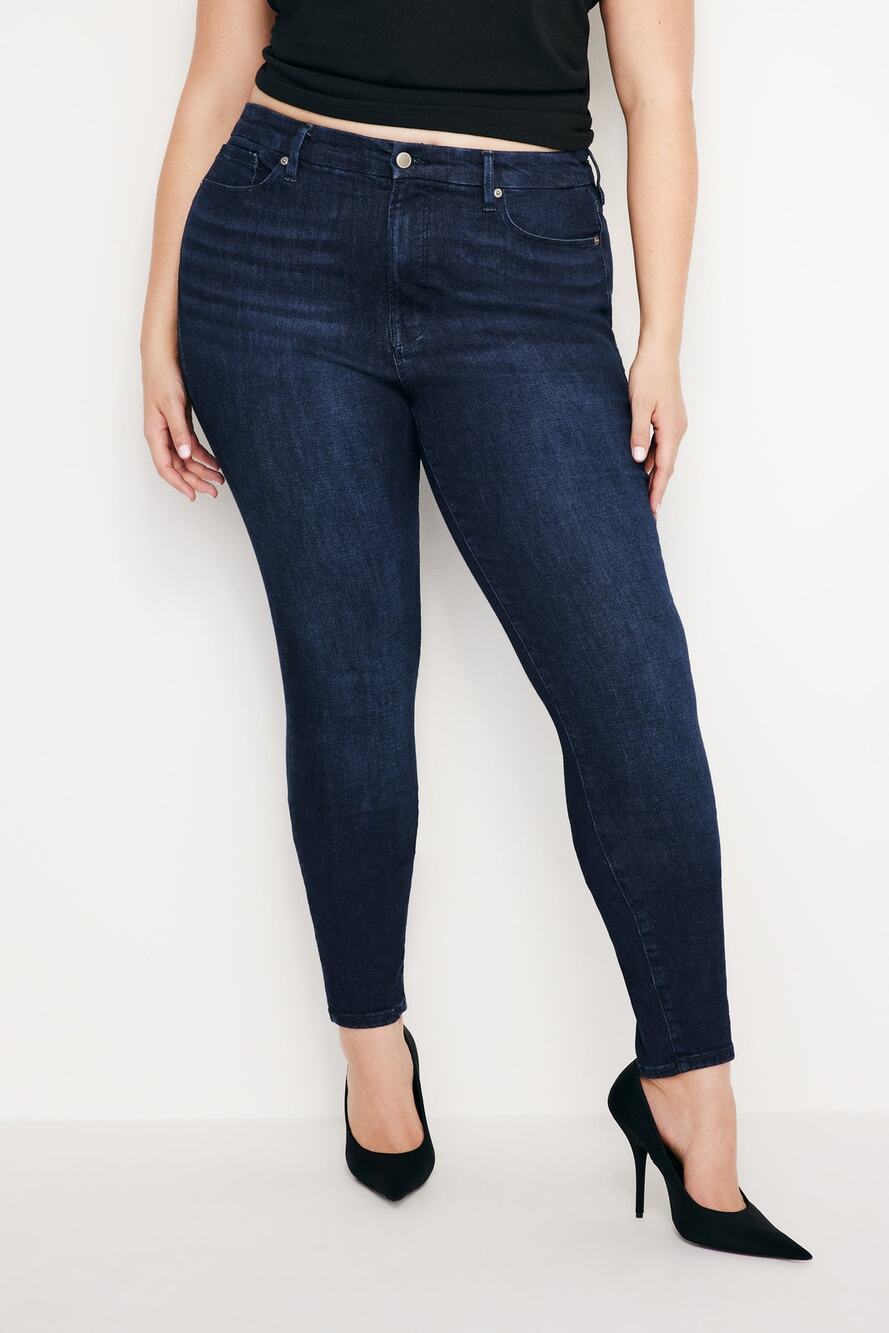 Good American Good Legs High Rise Skinny Jeans Blue 224 Size 4 / 27